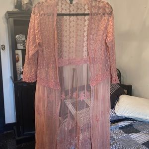 Beautiful lace cover up